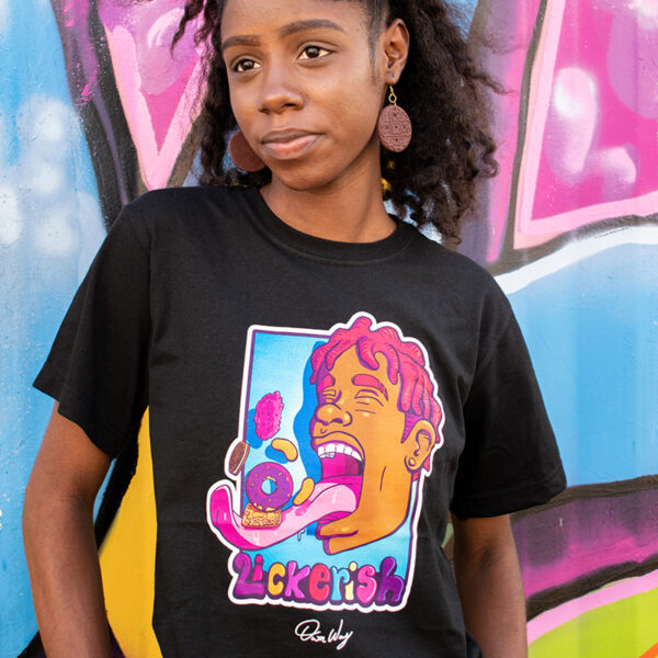 Lickerish Female - black print