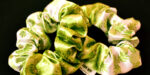 breadfruit3 print barbados scrunchie